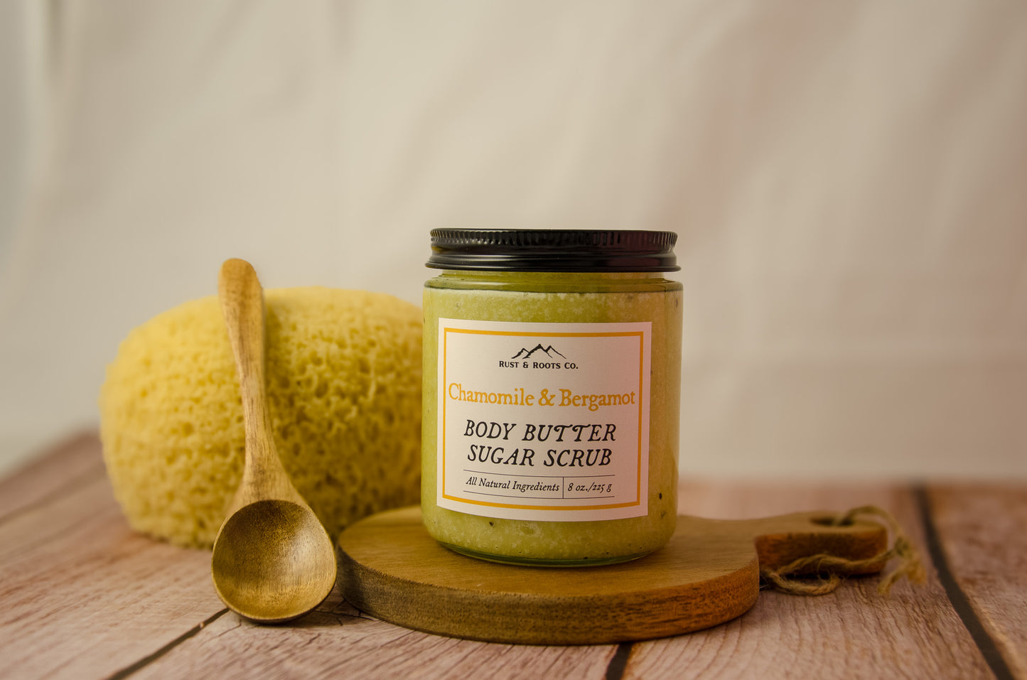 Chamomile and Bergamot Body Butter Sugar Scrub