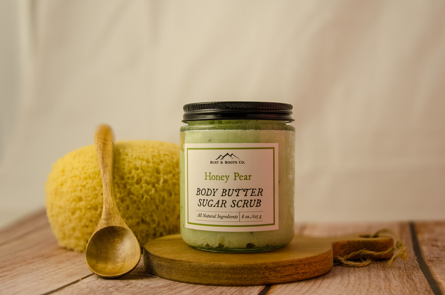 Honey Pear Body Butter Sugar Scrub